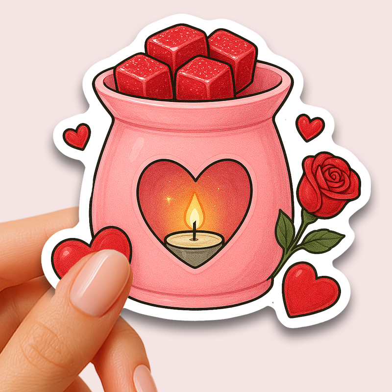Valentines Burner (16 stickers)