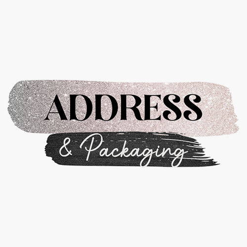 Address/Packaging - Sticky Print Pixels