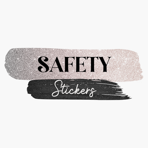 Safety Labels - Sticky Print Pixels