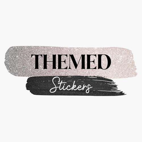 Themed Stickers - Sticky Print Pixels