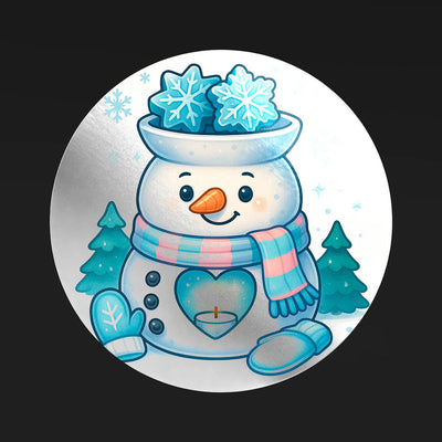snowman burner (24 stickers)