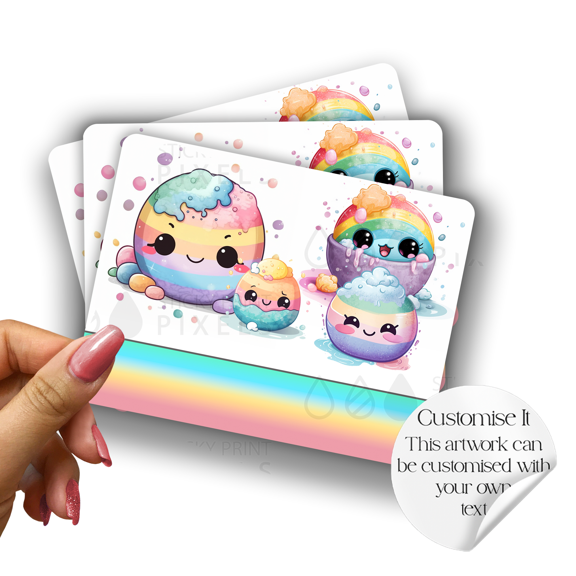 bathbomb (10 Collection Stickers)
