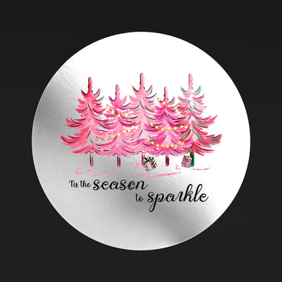 Tis The Season To Sparkle (24 stickers)