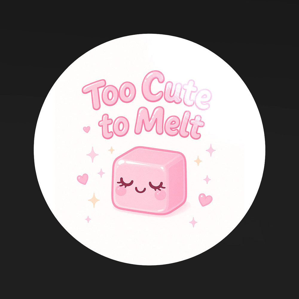 too cute to melt (24 stickers)