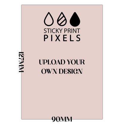 Upload your own Care/Info Cards (Large)