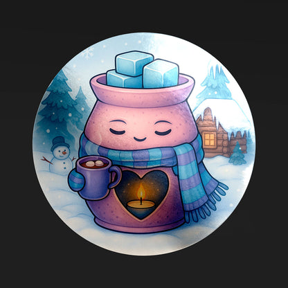 cosy cabin character (24 stickers)