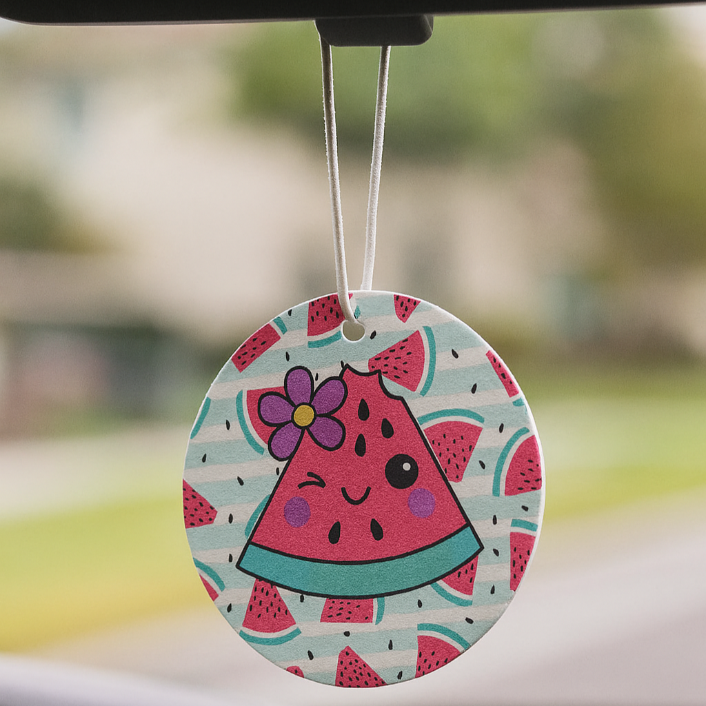 Watermelon Car Airfresheners - Unscented (set of 9)