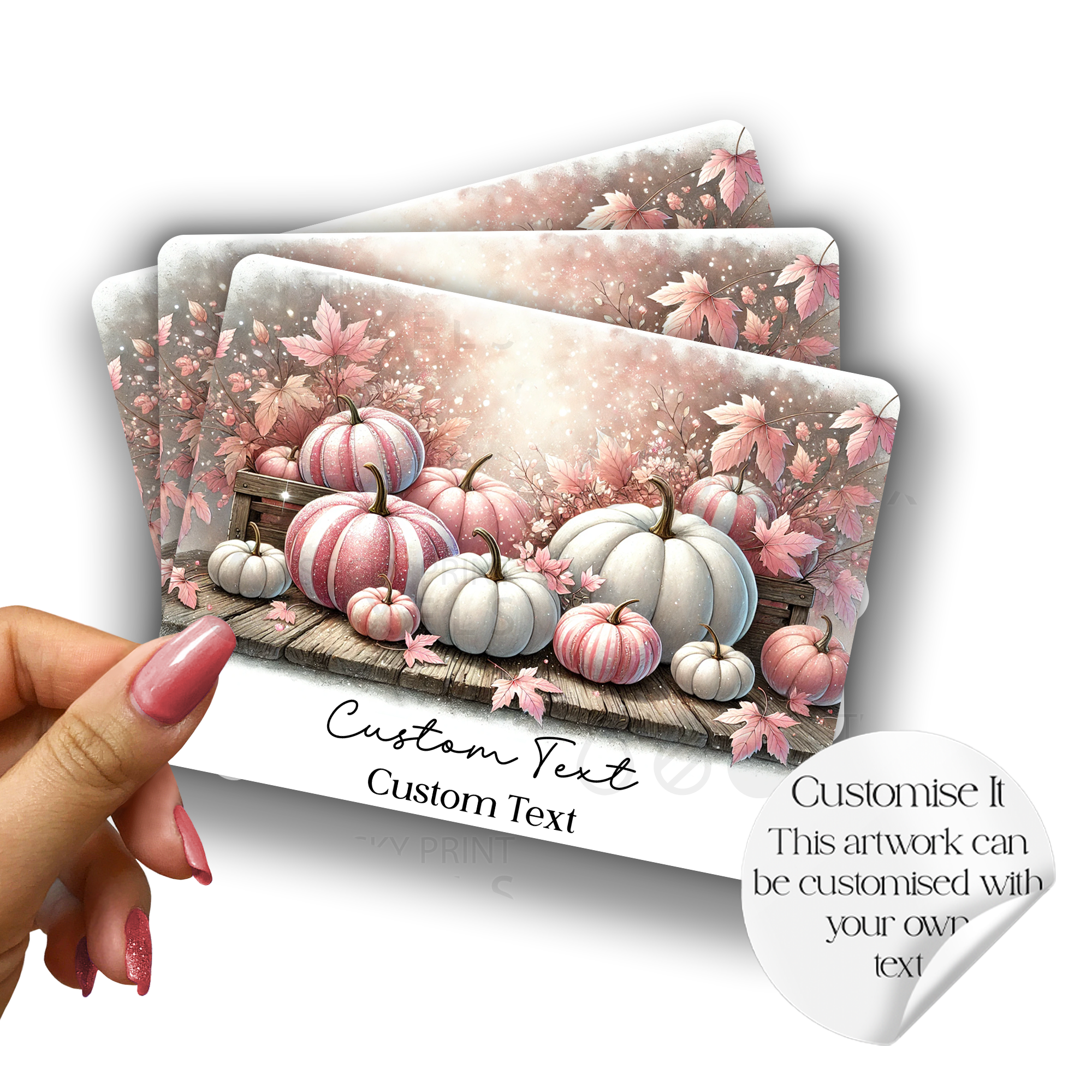 pink pumpkins (10 Collection Stickers)