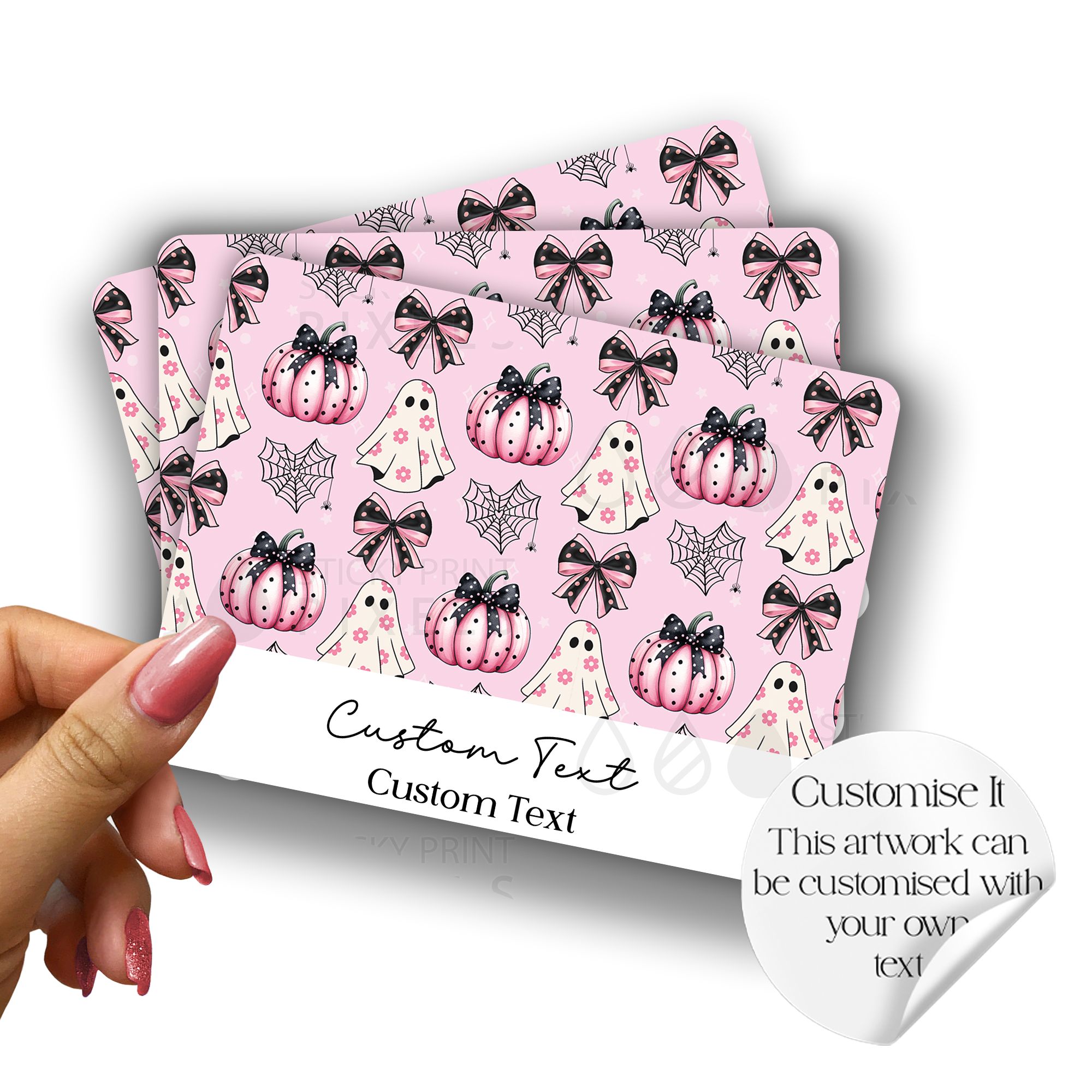 pink boo (10 Collection Stickers)
