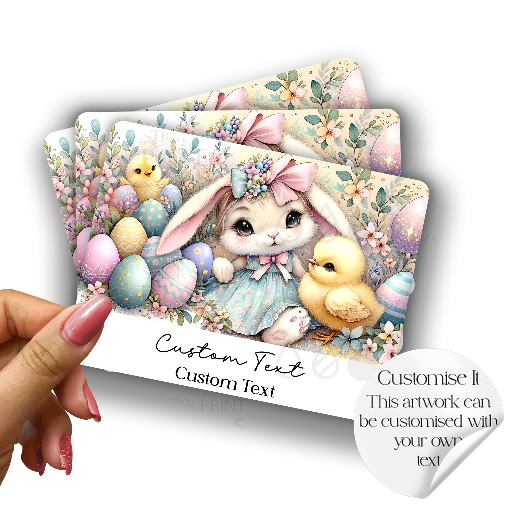 easter bunny (10 Collection Stickers)