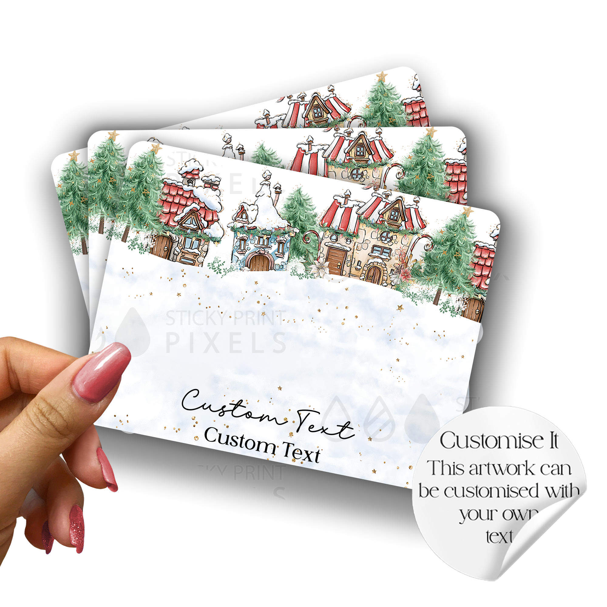merry christmas (10 Collection Stickers)