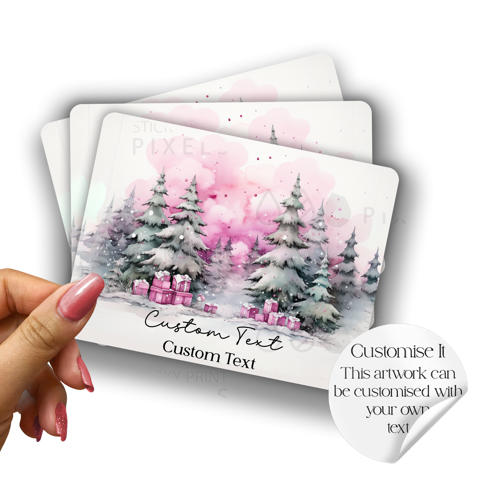 fir trees (10 Collection Stickers)