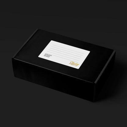 Lined Shipping Address Labels (80 labels)