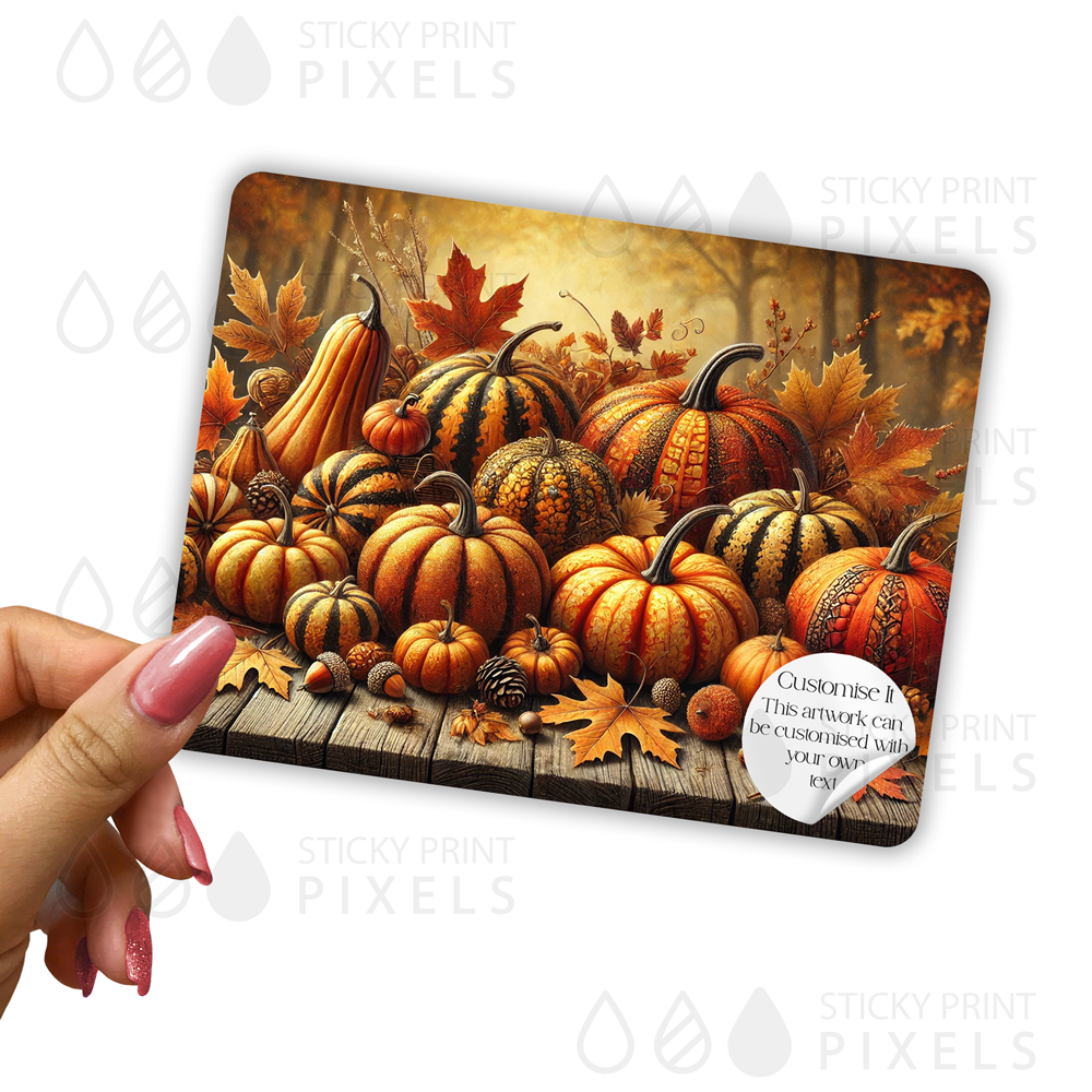 Autumn Pumpkin Collection (10 Collection Stickers)