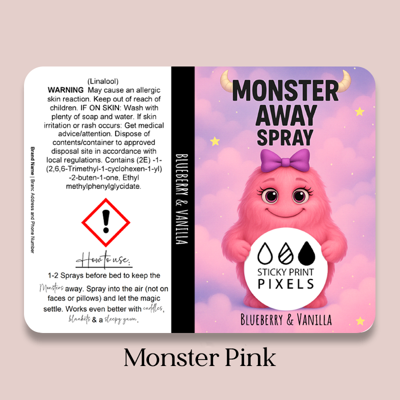 Wrap Around CLP Labels with Logo (IN ALCOHOL)