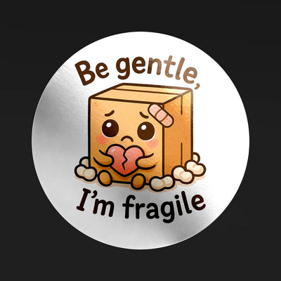 be gentle (24 stickers)