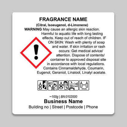 CLP Labels For Candles - by Sticky Print Pixels
