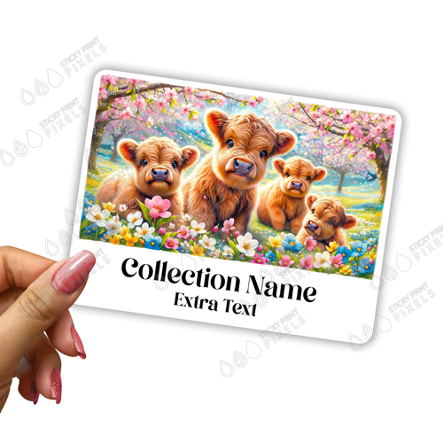 Cows 2 Collection (10 Collection Stickers)