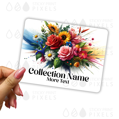 Floral 2 (10 Collection Stickers)