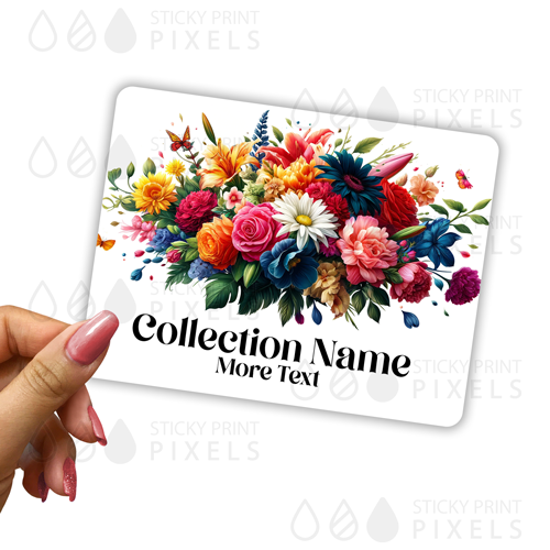 Floral 3 (10 Collection Stickers)