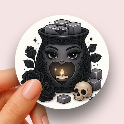 gothic character (24 stickers)