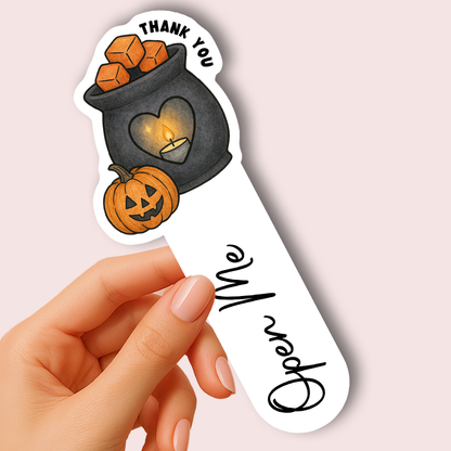 Halloween Box Seals (8 stickers)
