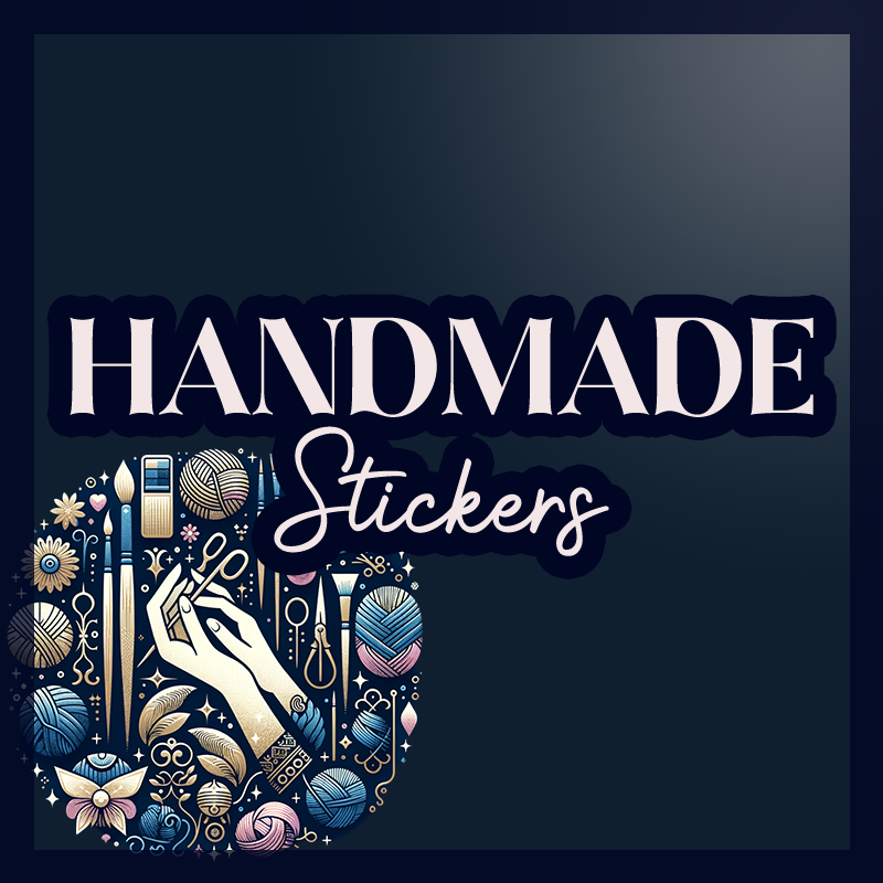 Handmade Stickers (multi design choice)