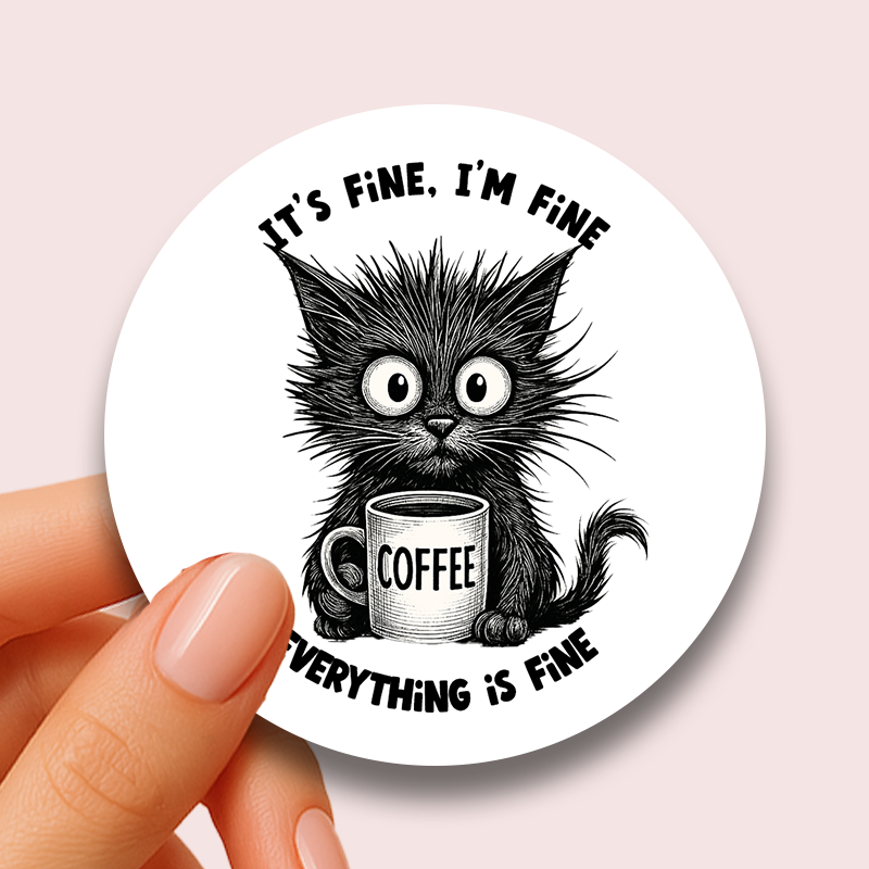 Its fine, im fine (24 stickers)