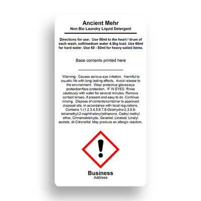 Laundry CLP Labels (FW) - by Sticky Print Pixels