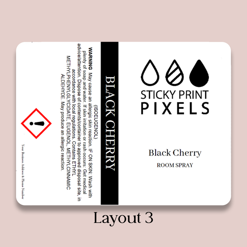 Wrap Around CLP Labels (10% Non-Hazardous Base)