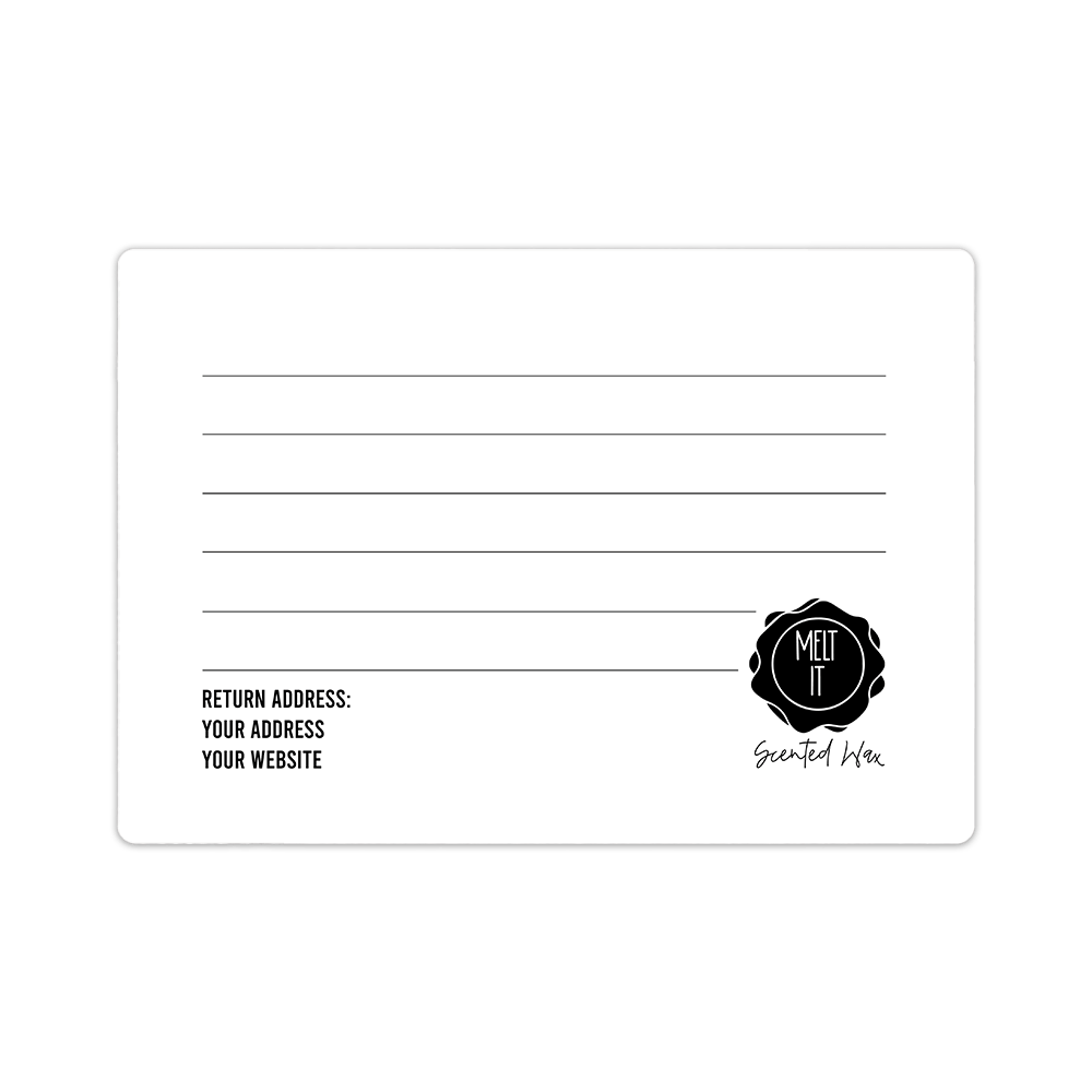 Lined Shipping Address Labels (80 labels) - by Sticky Print Pixels