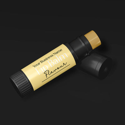 ColourFlex Lip Balm Tube Labels – 53.5mm x 54mm with tab