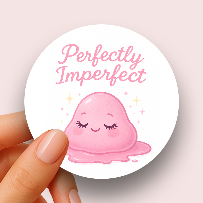 perfectly imperfect (24 stickers)