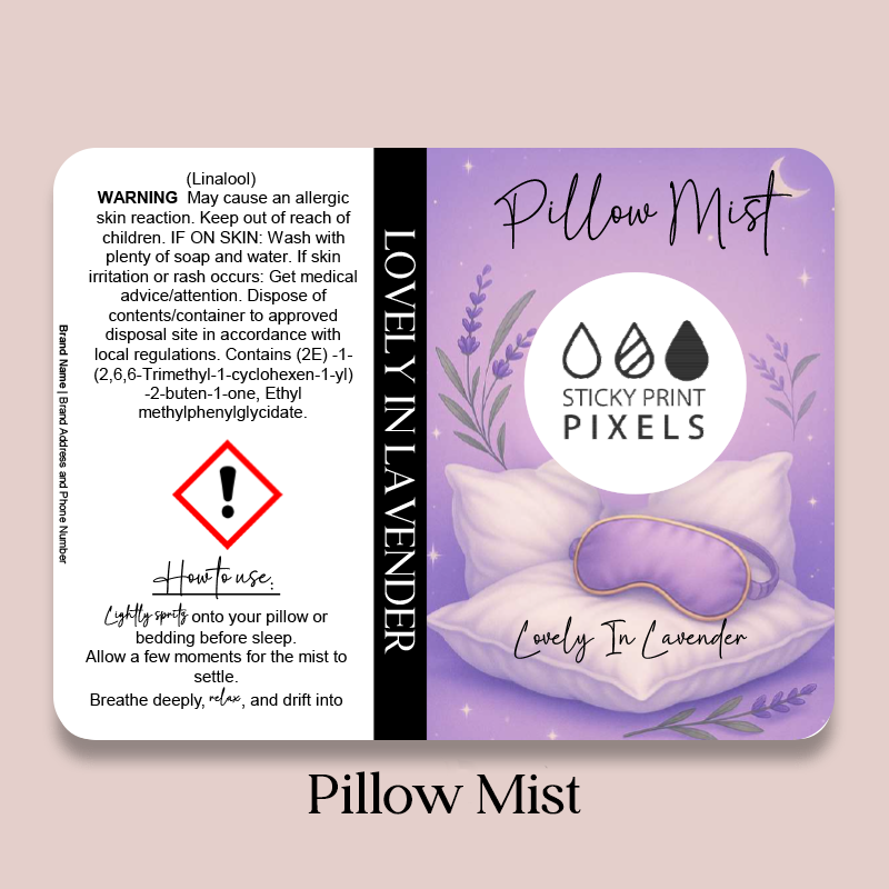 Wrap Around CLP Labels (10% Non-Hazardous Base)