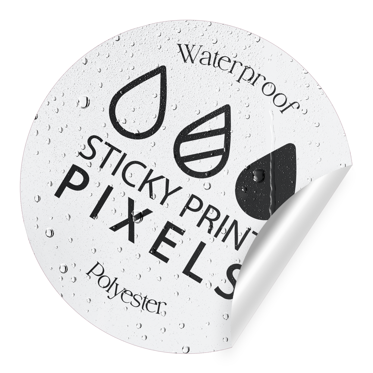 Custom Waterproof Polyester Labels – Durable, Tear-Resistant & Weatherproof | Permanent Adhesive