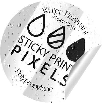 Waterproof Polypropylene Stickers