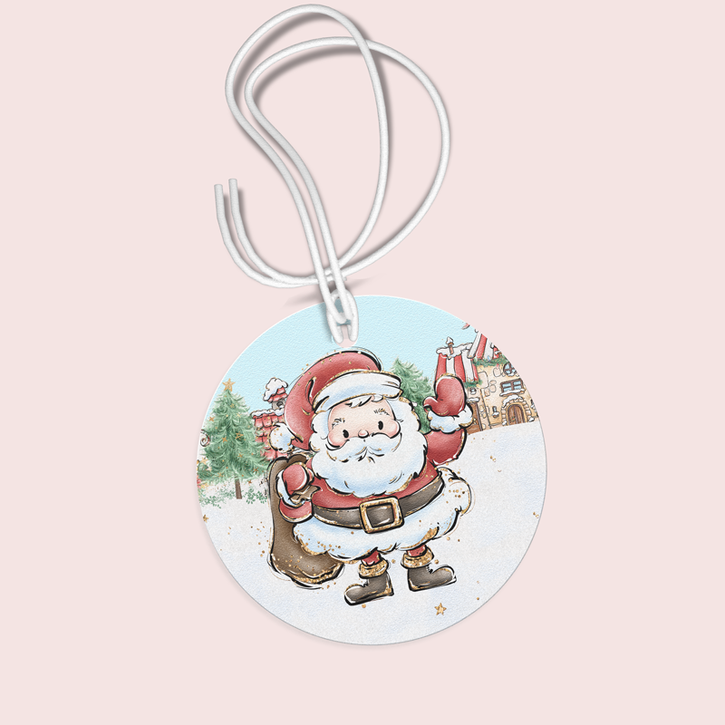 Santa Car Airfresheners - Unscented (set of 9)