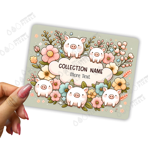 Smelly Piggies Collection (10 Collection Stickers)