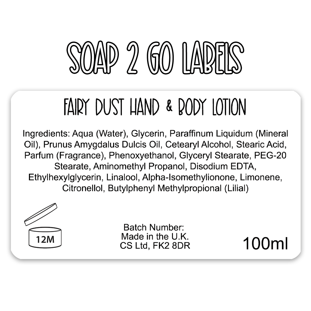 Soap2Go Labels - by Sticky Print Pixels