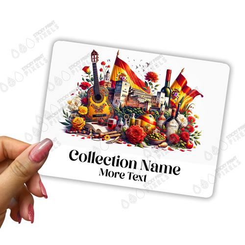 Spanish (10 Collection Stickers)