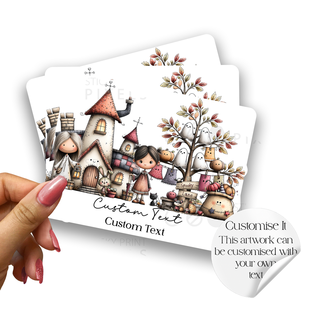 Spooky Lane (10 Collection Stickers)