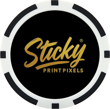 Custom Poker Chips (Design 2) (stack of 25)