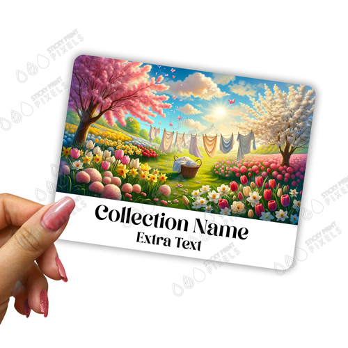 Spring Laundry Collection (10 Collection Stickers)