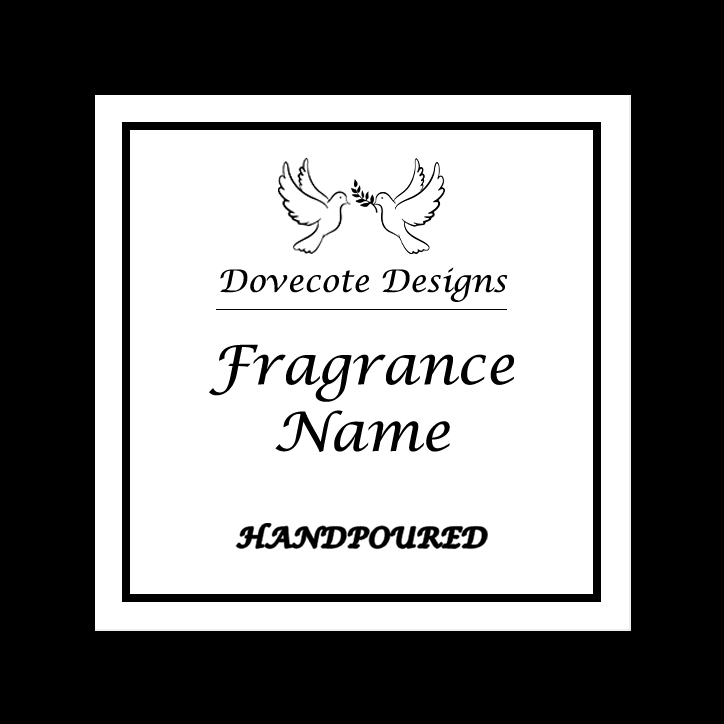 Square Labels Gloss White Background