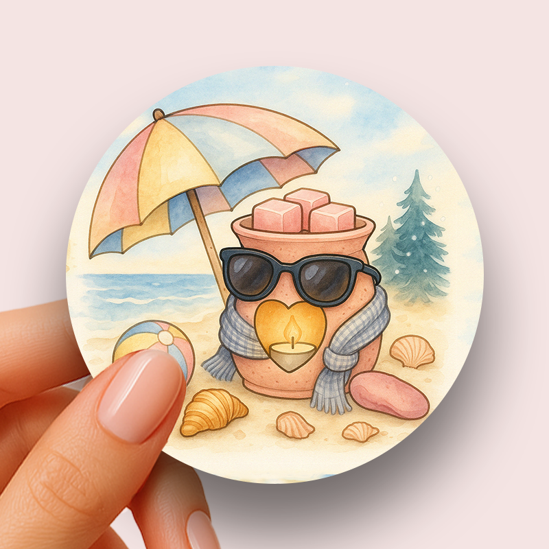 summer character (24 stickers)