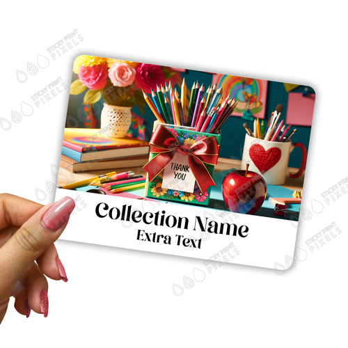 Teacher 1 Collection (10 Collection Stickers)