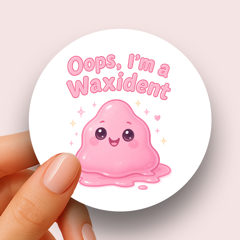 waxident blob (24 stickers)