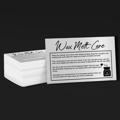Product Care Cards (10 cards)(multi choice)