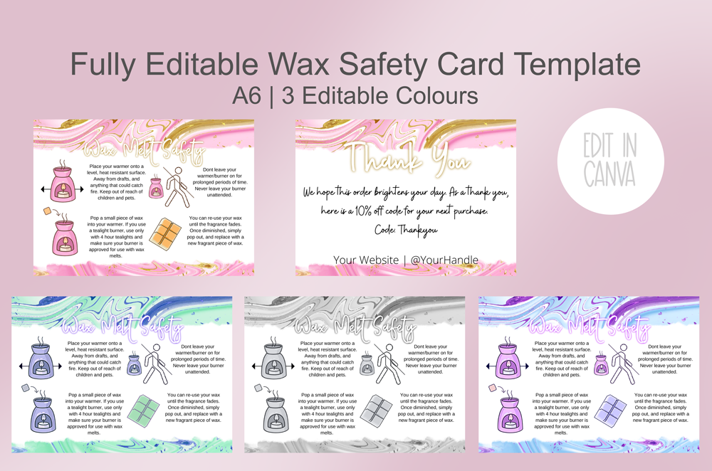 Wax Melt Label Templates - Browse Free Design Templates For Wax