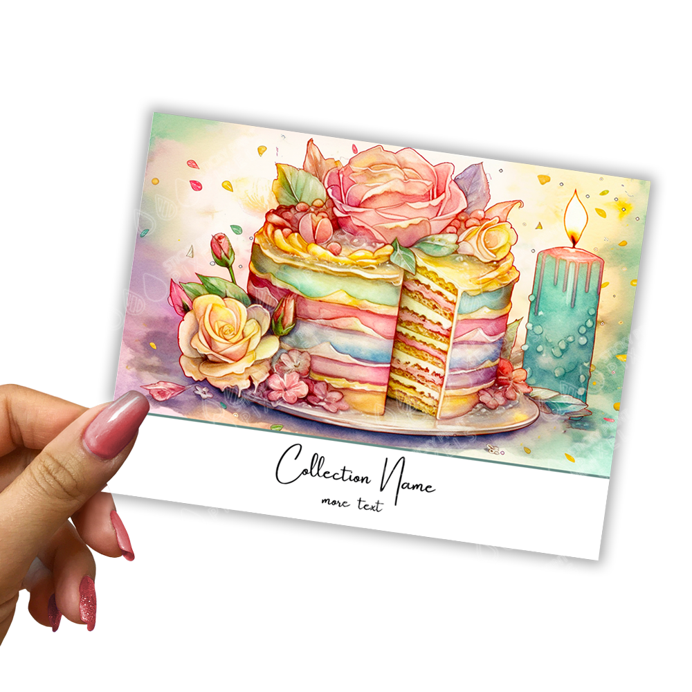 Birthday Cake(10 Collection Stickers)